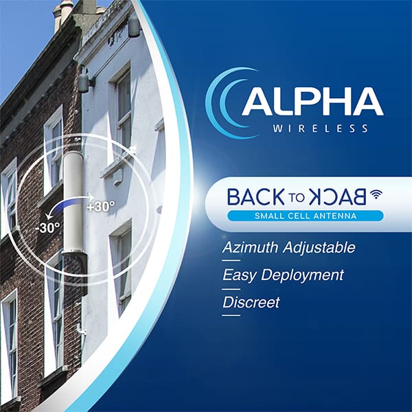 Alpha Wireless creates capacity with Back-to-Back Antenna
