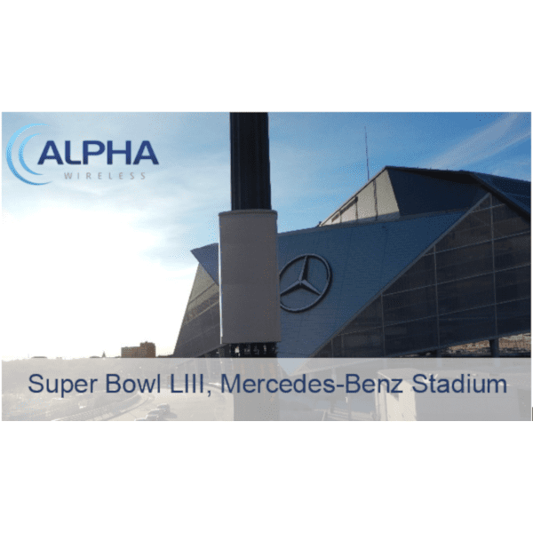 Alpha Wireless antennas boost Super Bowl capacity